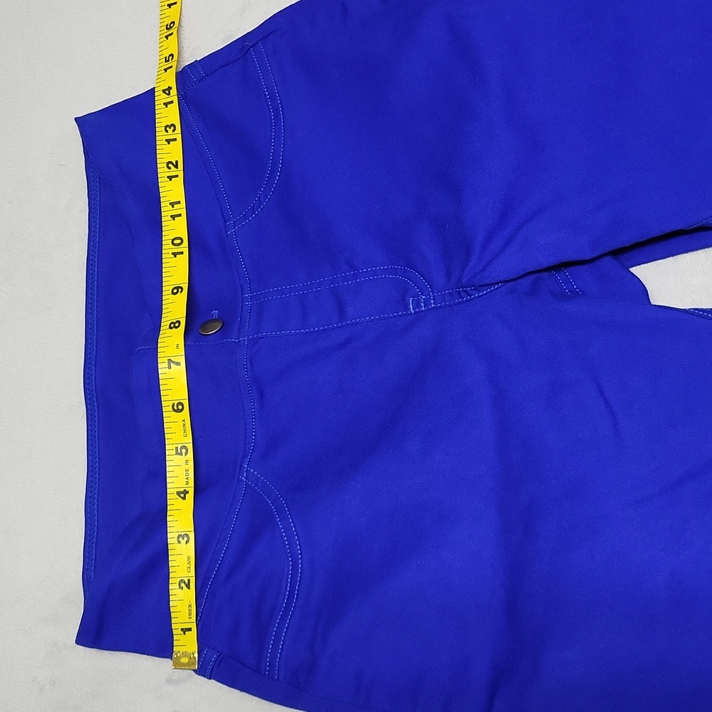 HUE Stretch Jegging Jeans ~ Royal Blue - Picture 7 of 10